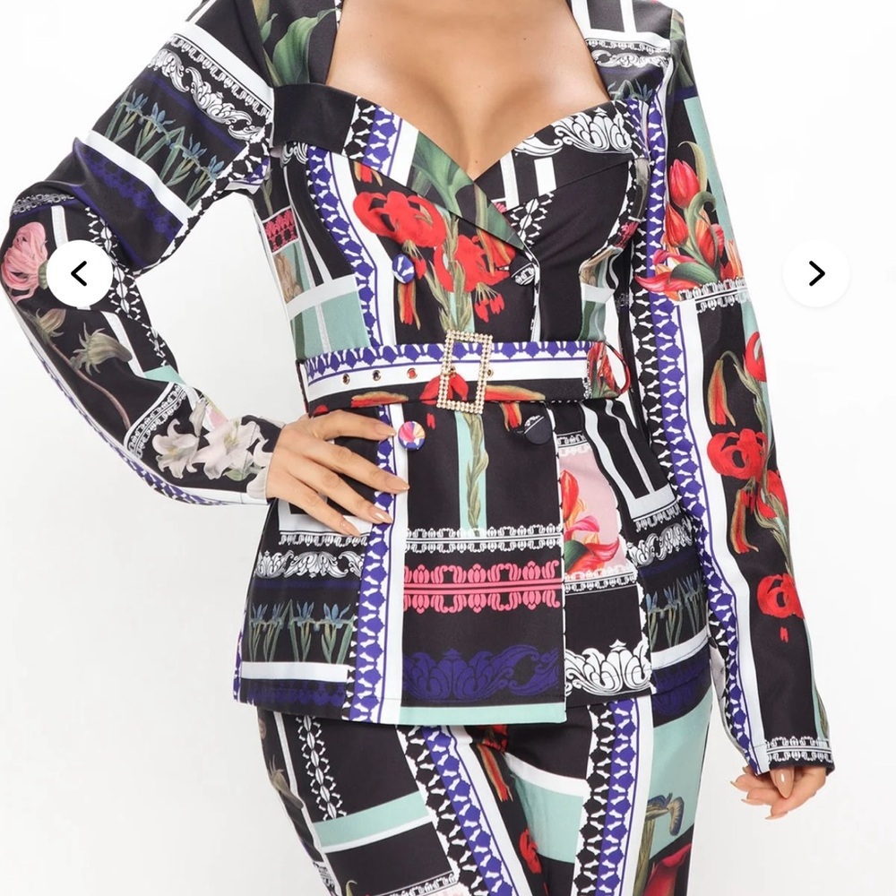 Office Favorite Pant Set - Black/combo